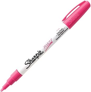 Sharpie (35540) Oil-based Paint Marker Pink Fine Point, Sold Individually