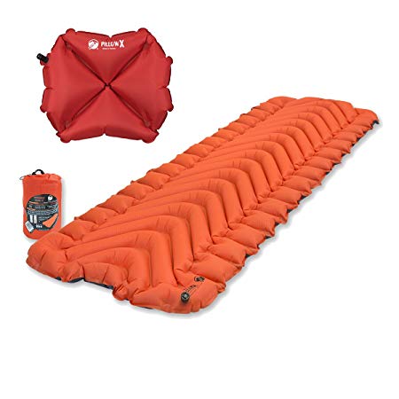 Klymit Insulated Static V Sleeping Pad w/ Pillow X