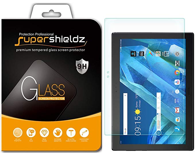 Supershieldz for Lenovo (Tab 4 10 Plus) 10.1 inch Tempered Glass Screen Protector, Anti Scratch, Bubble Free