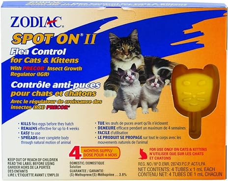Zodiac Spot On II for Cats & Kittens