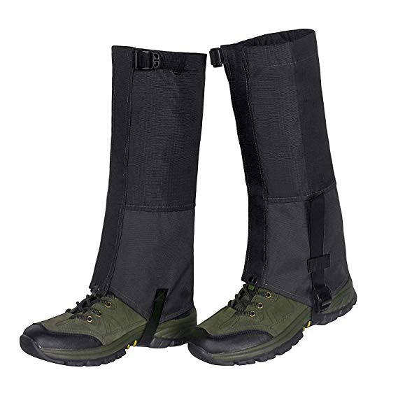 Unigear Leg Gaiters Waterproof Snow Boot Gaiters 600D Anti-Tear Oxford Fabric for Outdoor Hiking Walking Hunting Climbing Mountain