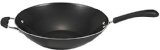 T-fal A80789 Specialty Nonstick Dishwasher Safe Oven Safe PFOA-Free Jumbo Wok Cookware 14-Inch Black