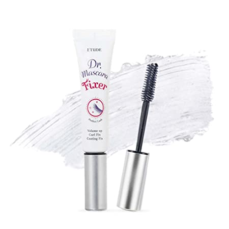 ETUDE Dr. Mascara Fixer For Perfect Lash 01 (Natural Volume Up) NEW 21AD | Long-Lasting Smudge-Proof Mascara Fixer with Care Effect | Eyelash Primer | Korean Makeup