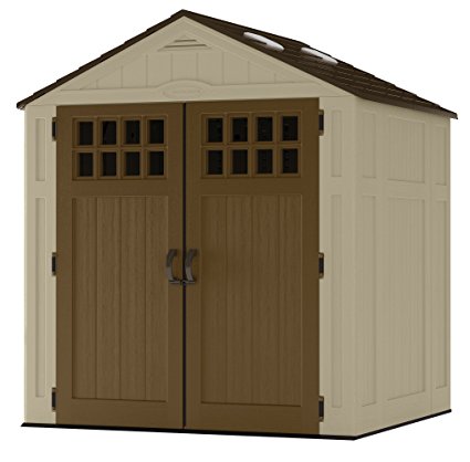 Suncast BMS6510D 6-Feet by 5-Feet Blow Molded Storage Shed