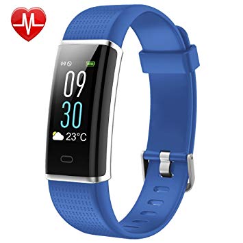 Letuboner Fitness Tracker,Color Screen Activity Tracker with Heart Rate Monitor,IP68 Waterproof Smart Wristband with Pedometer Calorie Counter Watch Sleep Monitor For Android and Ios