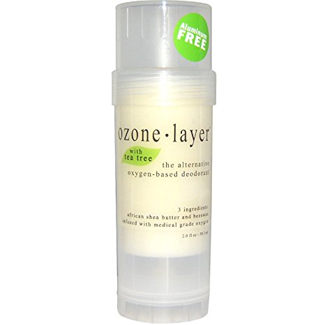 Ozone Layer Deodorant with Tea Tree Essential Oil - The All Natural Oxygen Based Deodorant