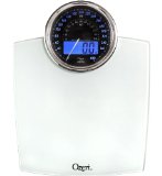 Ozeri ZB19-W Rev Digital Bathroom Scale with Electro-Mechanical Weight Dial White