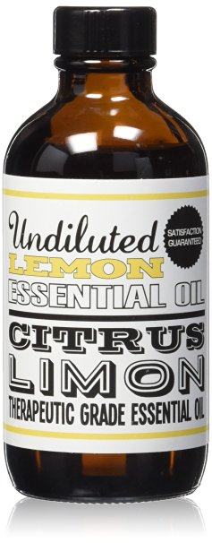 Lemon Oil Premium Therapeutic Grade 4 Ounce Essential Oil For Aromatherapy With Free Dropper And Ebook