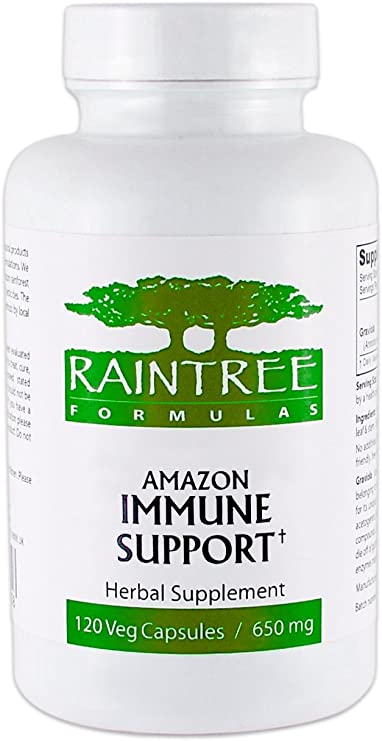 Raintree Formulas Immune Support 650mg 120 Veg Capsules