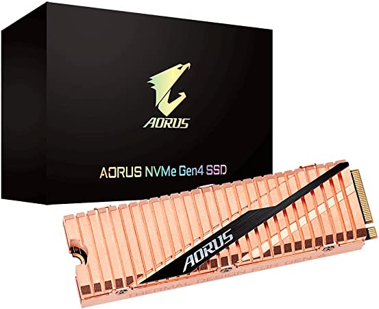 Gigabyte AORUS NVMe SSD, PCIe 4.0 M.2 Type 2280 - 500 GB