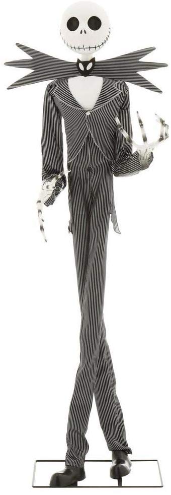 Gemmy 6'4 Tall Life Sized Animated Jack Skellington Disney Halloween Prop