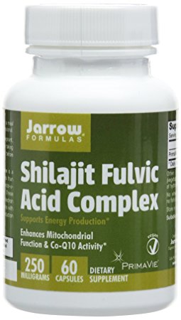 Jarrow Formulas Shilajit Fulvic Acid Complex 60 Capsules