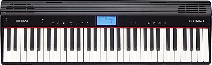 Roland, GO:PIANO 61-key Digital Keyboard with Integrated Bluetooth Speakers, 61Keys (GO-61P)