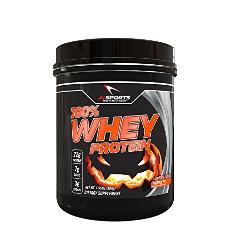 Pumpkin Pie Whey Protein Powder 1.95 Lbs (26 Servings) by Ai Sports Nutrition.