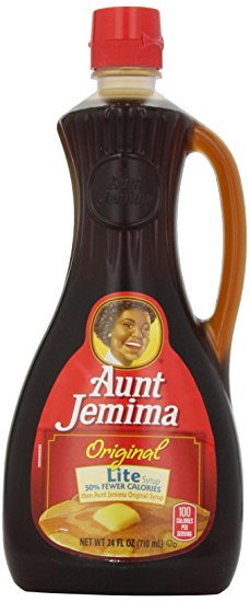 Aunt Jemima Pancake Syrup Lite, 24 oz