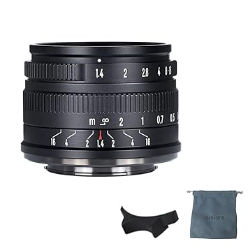 7artisans 35mm F1.4 Mark II APS-C Manual Focus Fixed Lens Large Aperture Compatible with Nikon Z-Mount Camera Z50 Z6 Z7 Z6 II