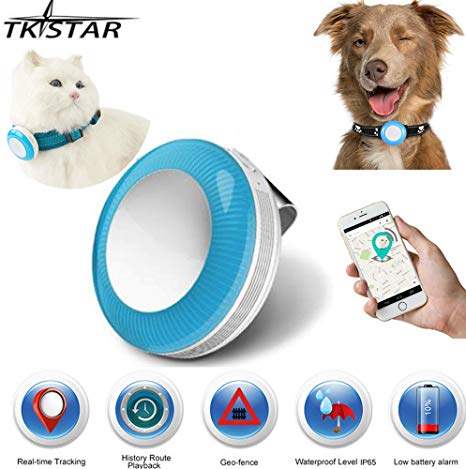 MUXAN Pet Tracker GPS Tracker for Dogs Cats Dog Waterproof GPS Tracker Real Time Tracking Device, Pet GPS Tracker with Free App TK925