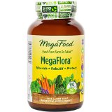 MegaFood - MegaFlora Supports Intestinal Health Bowel Regularity and Immunity 90 Capsules