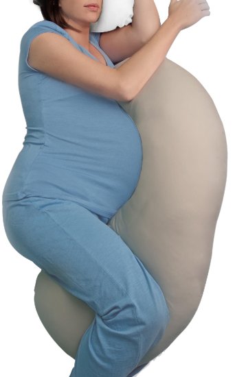 Sealy Sweet Pea 2-in-1 Maternity and Nursing Pillow Cappuccino Discontinued by Manufacturer