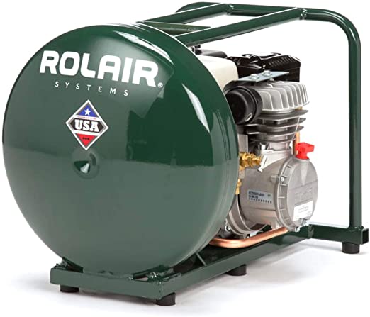 Rolair GD4000PV5H 4.5 Gallon Gas Powered Cordless Small Portable Air Compressor