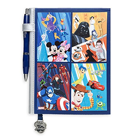 Disney Store 30th Anniversary Hard Cover Marvel Star Wars Journal