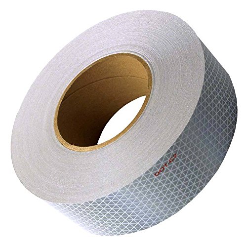 Tufkote High Intensity Reflective Conspicuity Tape, 2 inch/3 m, White