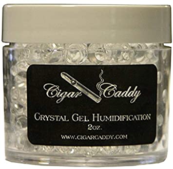 Cigar Caddy Crystal Gel Humidification Jar,2 Oz