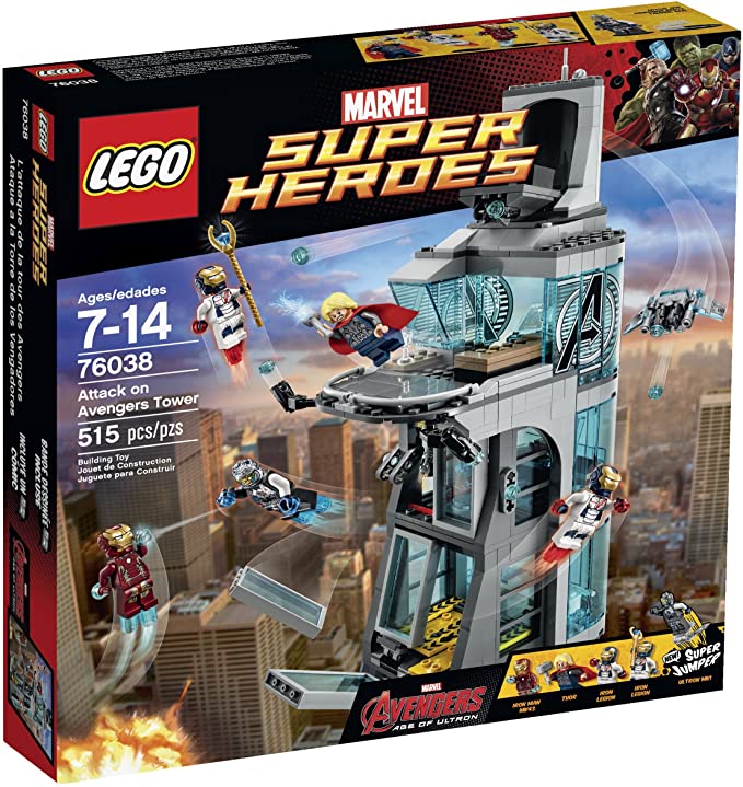 LEGO Super Heroes Attack on Avengers Tower 76038