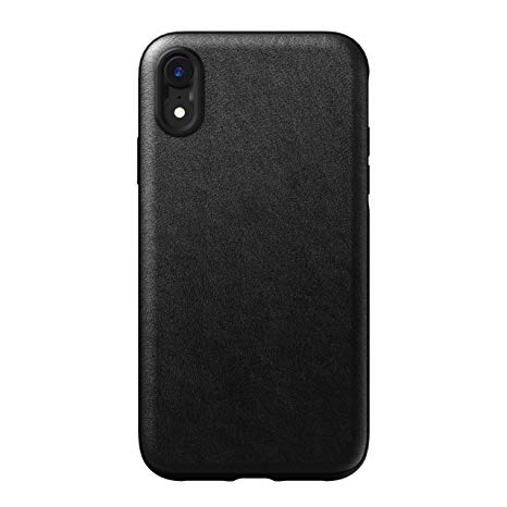 Nomad Rugged Case for iPhone XR | Moment Lens Edition | Black Horween Leather