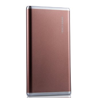 Fremo PC-6000E-BW Elf Ultra-Slim Portable External Battery Backup Charger Power Bank 6000 Mah Coffee - Retail Packaging - coffee