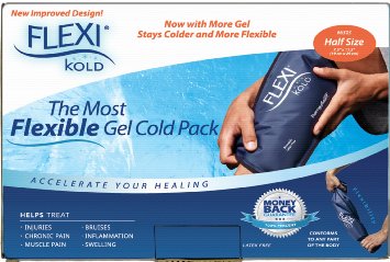 FlexiKold Gel Pack Half Size (7.5" x 11.5") by NatraCure (A6303-COLD)