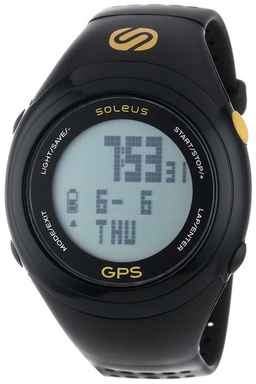 Soleus Unisex SG100020 GPS Fit 10 Black Watch