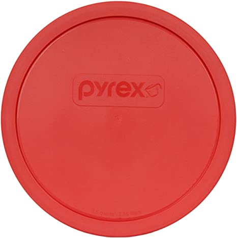 Pyrex 325-PC Red Round Plastic Mixing Bowl Lid (Mixing Bowl Not Included)