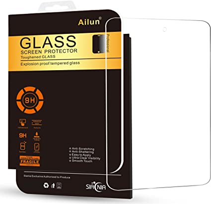 Ailun Screen Protector Compatible with Fire 7 7Inch 5th Generation 2015 Release Tempered Glass 9H Hardness 2.5D Edge Ultra Clear Anti Scratch Case Friendly Siania Retail Package