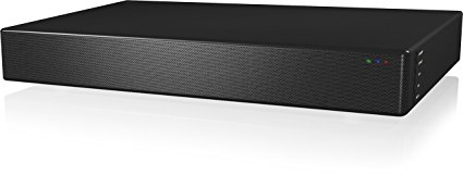iLive HD Bluetooth Wireless Soundbar Speaker TV Stand For 20-55" Flat Panel HDTV's Up To 75lbs, Features Built-In Stereo Speakers, 3.5mm Audio Input & LED Indicators, RCA Stereo Audio Cable, AC/DC Power Adapter & Remote Control Included