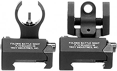Troy Industries Micro Tritium HK Style Front and Rear Set Battle Sight