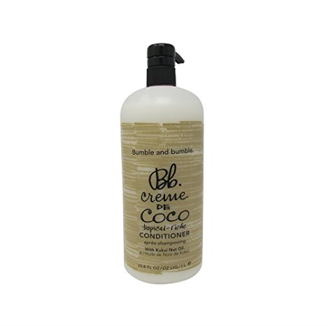 Bumble and Bumble Creme de Coco Conditioner, 33.8-Ounce Pump Bottle