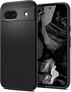 SPIGEN Thin Fit Case Designed for Google Pixel 8a Case Hybrid TPU Slim Hard PC Cover - Black