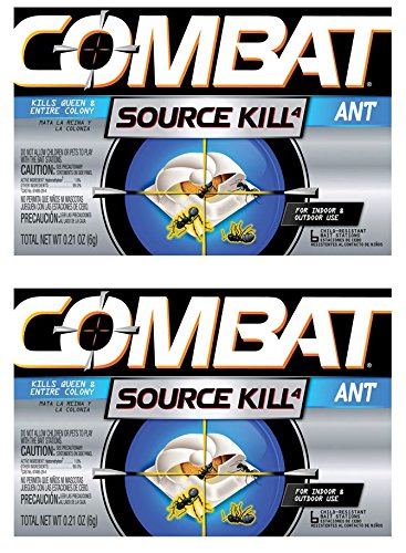 Combat Source Kill 4: Six Ant Bait Stations. Kills Queen & Entire Colony. Henkel 45901 - Set of 2