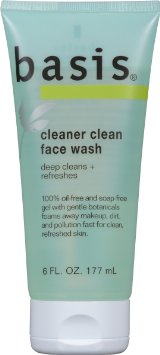 Basis Cleaner Clean Face Wash 6 Ounce Pack of 3