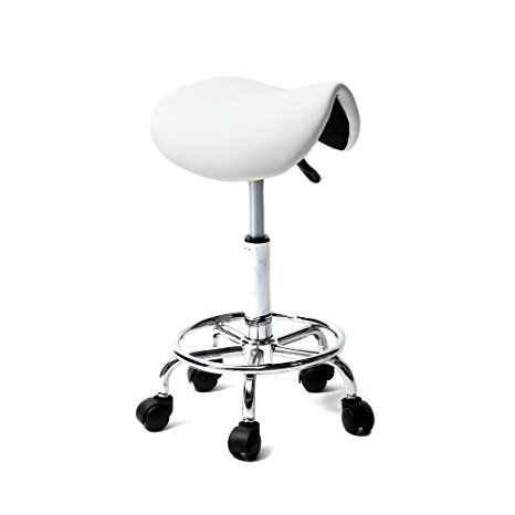 Z ZTDM Adjustable Tattoo Salon Stool Hydraulic Rolling Swivel Chair Facial Massage Spa Chairs (Model 1)