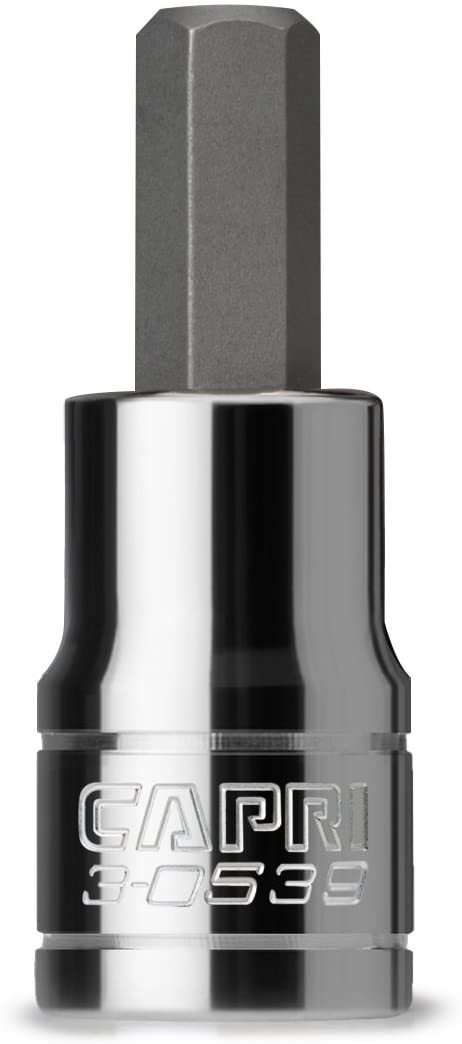 Capri Tools 8 mm Hex Bit Socket, 3/8-Inch Drive, Metric