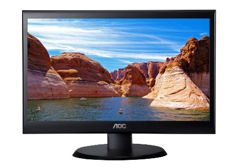 AOC e2050Swd 20-Inch Class Screen LED-Lit Computer Monitor 1600 x 900 Resolution 5ms 20M1DCR VGADVI VESA