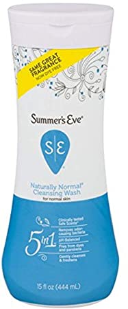 Summers Eve Cleansing Wash Naturally Normal 15 Ounce -PH Balanced, Dermatologist & Gynecologist Tested-Packaging May Vary