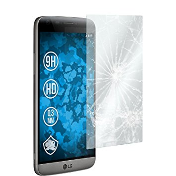 2 x LG G5 Protection Film Tempered Glass clear - PhoneNatic Screen Protectors
