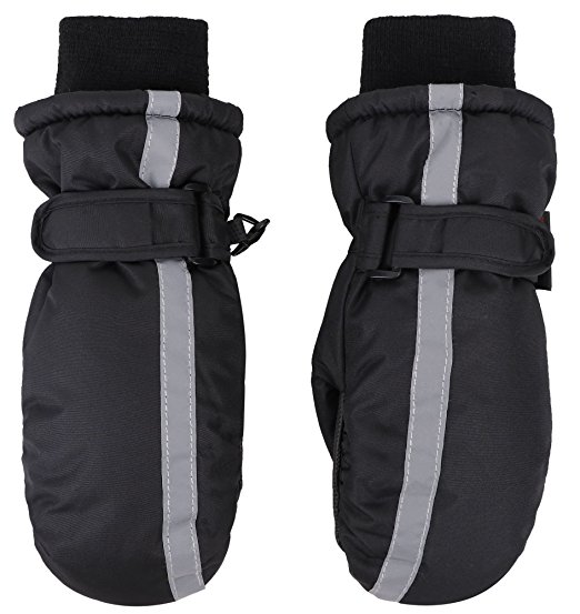 SimpliKids Children's Snow Sports 3M Thinsulate Waterproof Winter Mittens