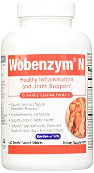 Garden of LIfe - Wobenzym N 400 Tabs