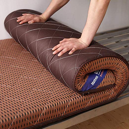 Sleeping Tatami Floor Mat, Breathable Futon Tatami Mattress Pad Soft Thick Japanese for Student Dormitory Mattress-c King
