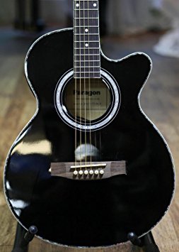 Paragon J002CE Electro Acoustic Guitar - Black