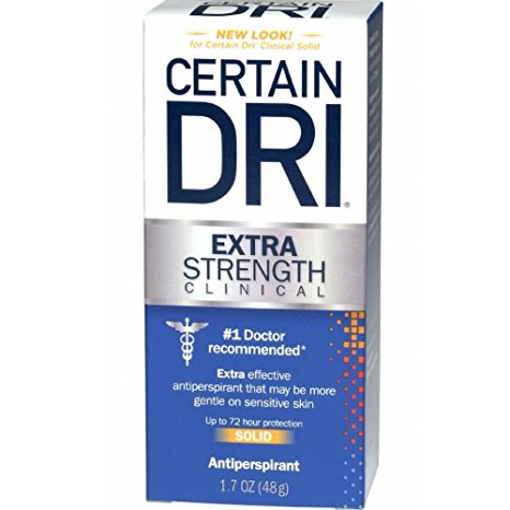 Certain Dri Antiperspirant Solid for Excessive Perspiration-1.7 oz